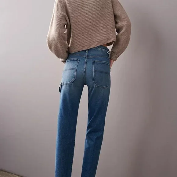 MOTHER High Waisted Utility Pants Jeans 27 - Picture 3 of 10